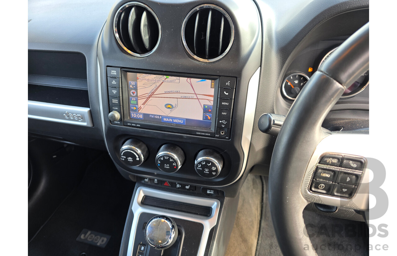 9/2013 Jeep Compass Limited (4x4) MK MY12 4d Wagon White 2.4L