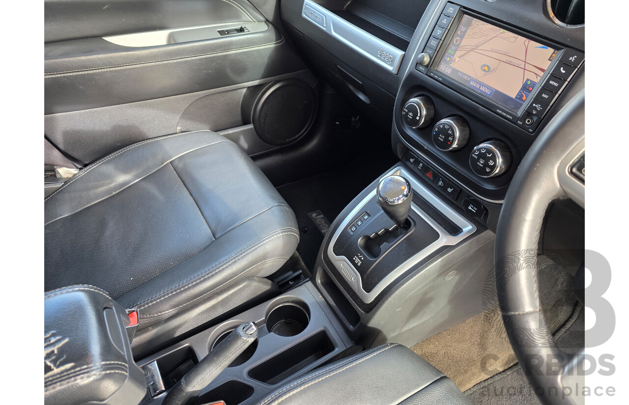 9/2013 Jeep Compass Limited (4x4) MK MY12 4d Wagon White 2.4L