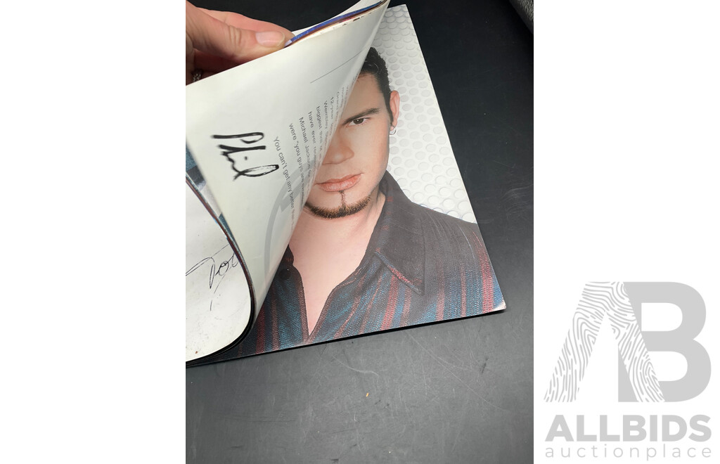 HUMAN NATURE Collection of 3 CD and Autogrphed Australian Concert Tour 1997/98 Magazine - Lot of 4