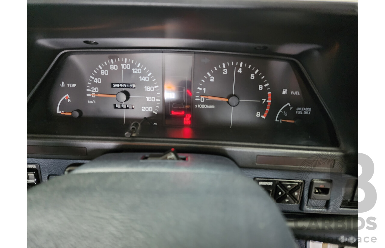 6/1989 Subaru GL Touring (4wd)  4d Wagon White 1.8L