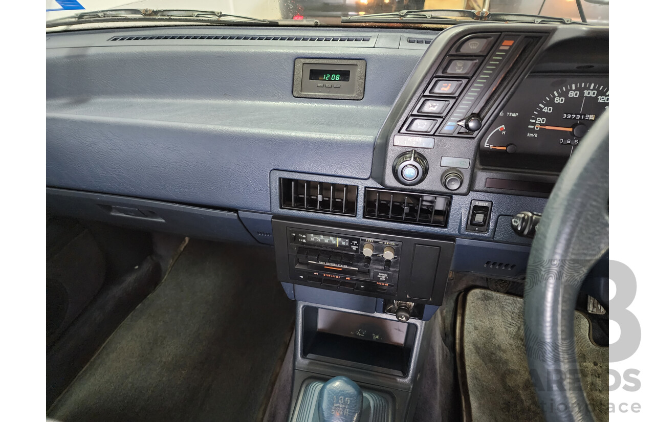6/1989 Subaru GL Touring (4wd)  4d Wagon White 1.8L