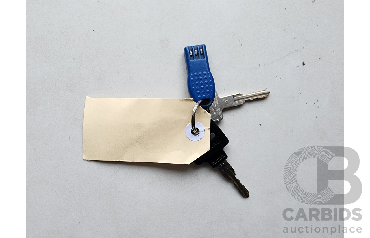 6/1989 Subaru GL Touring (4wd)  4d Wagon White 1.8L