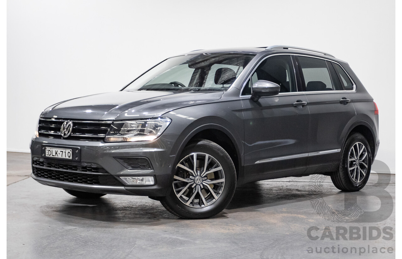 01/2017 Volkswagen Tiguan 132 TSI Comfortline (AWD) 5NA 4d Wagon Grey Metallic Turbo 2.0L