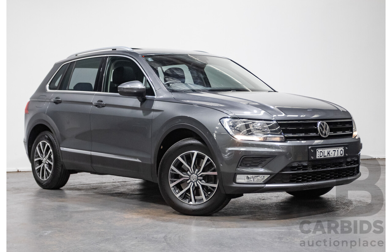 01/2017 Volkswagen Tiguan 132 TSI Comfortline (AWD) 5NA 4d Wagon Grey Metallic Turbo 2.0L