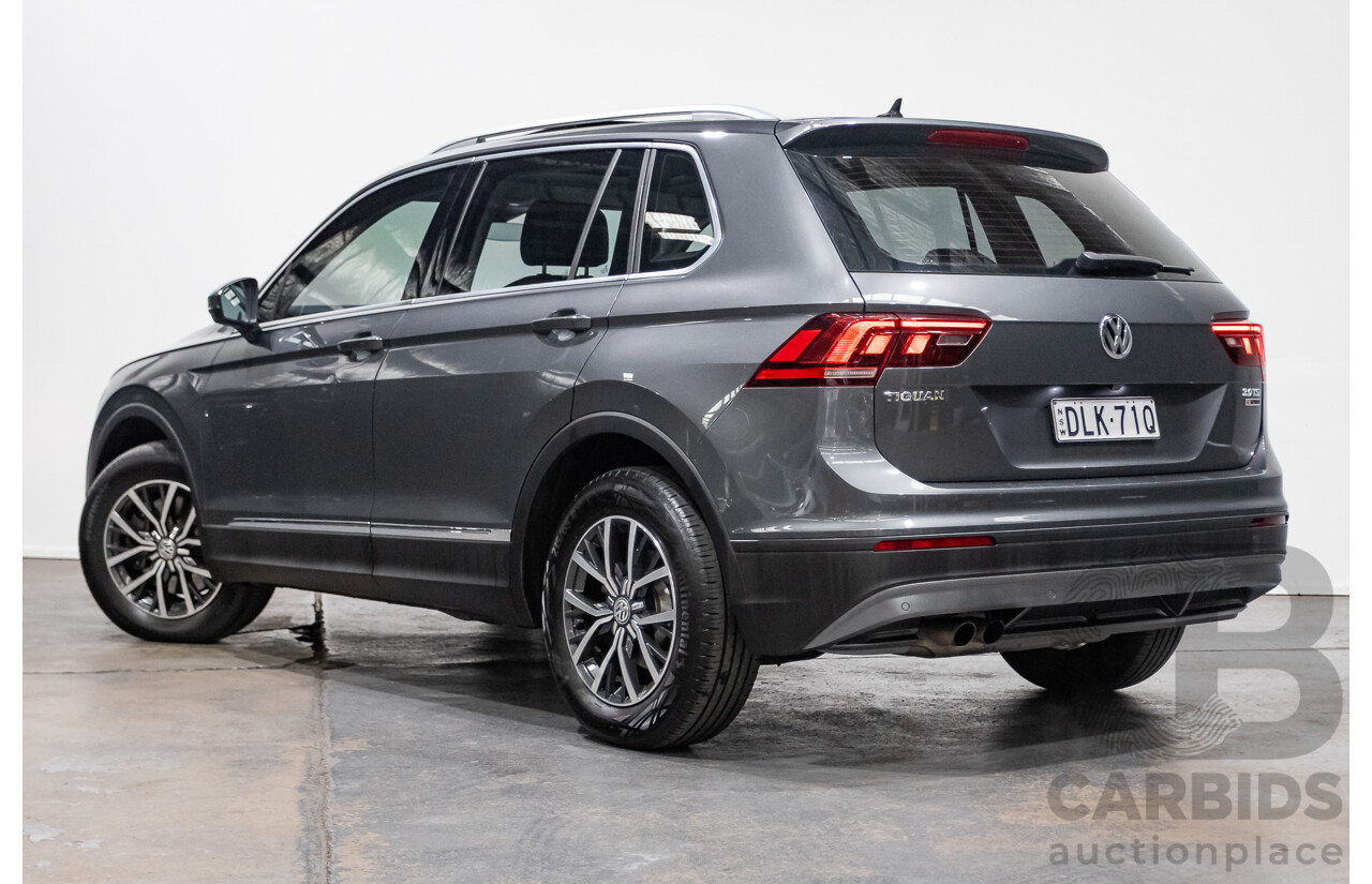 01/2017 Volkswagen Tiguan 132 TSI Comfortline (AWD) 5NA 4d Wagon Grey Metallic Turbo 2.0L