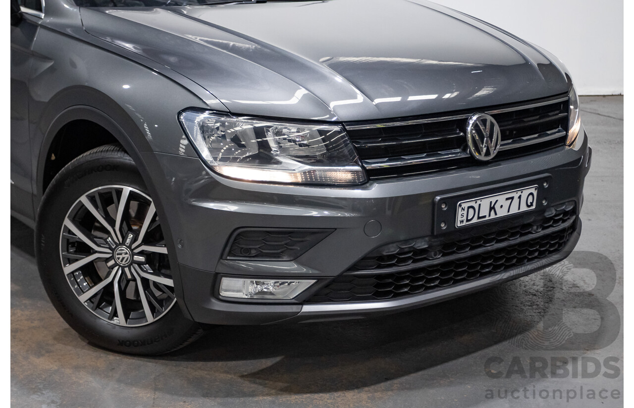 01/2017 Volkswagen Tiguan 132 TSI Comfortline (AWD) 5NA 4d Wagon Grey Metallic Turbo 2.0L