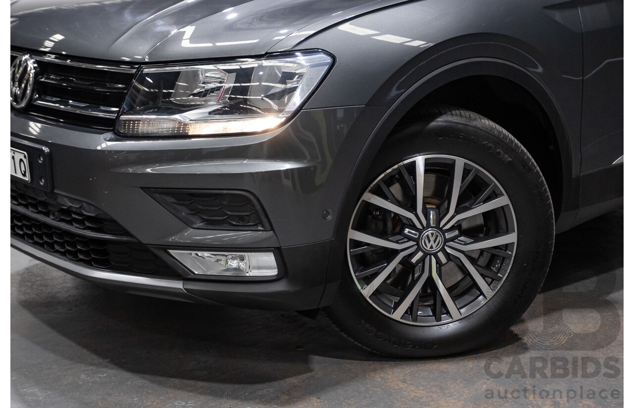 01/2017 Volkswagen Tiguan 132 TSI Comfortline (AWD) 5NA 4d Wagon Grey Metallic Turbo 2.0L