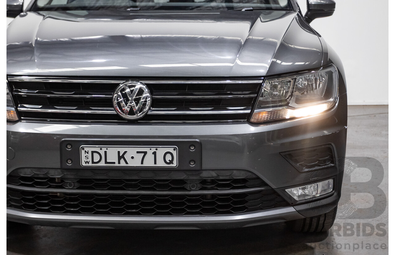 01/2017 Volkswagen Tiguan 132 TSI Comfortline (AWD) 5NA 4d Wagon Grey Metallic Turbo 2.0L