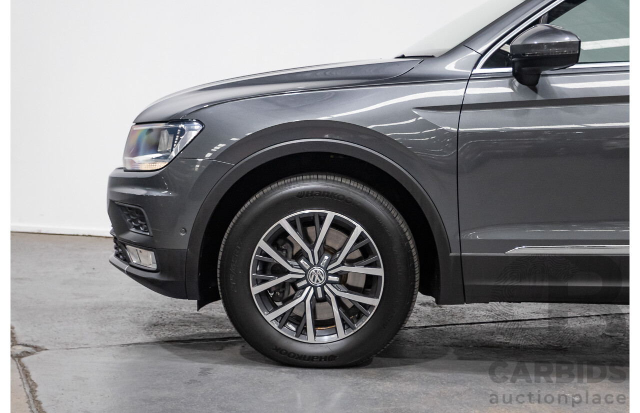 01/2017 Volkswagen Tiguan 132 TSI Comfortline (AWD) 5NA 4d Wagon Grey Metallic Turbo 2.0L