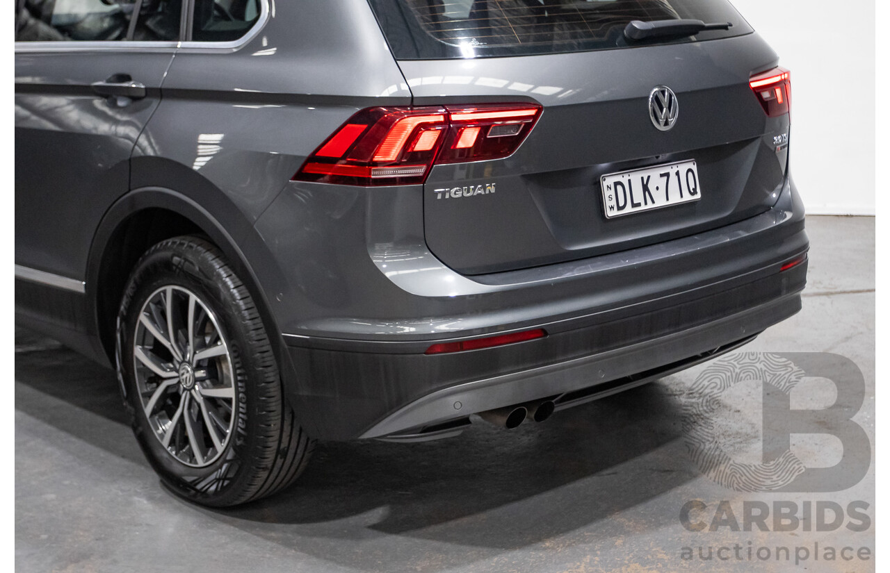 01/2017 Volkswagen Tiguan 132 TSI Comfortline (AWD) 5NA 4d Wagon Grey Metallic Turbo 2.0L