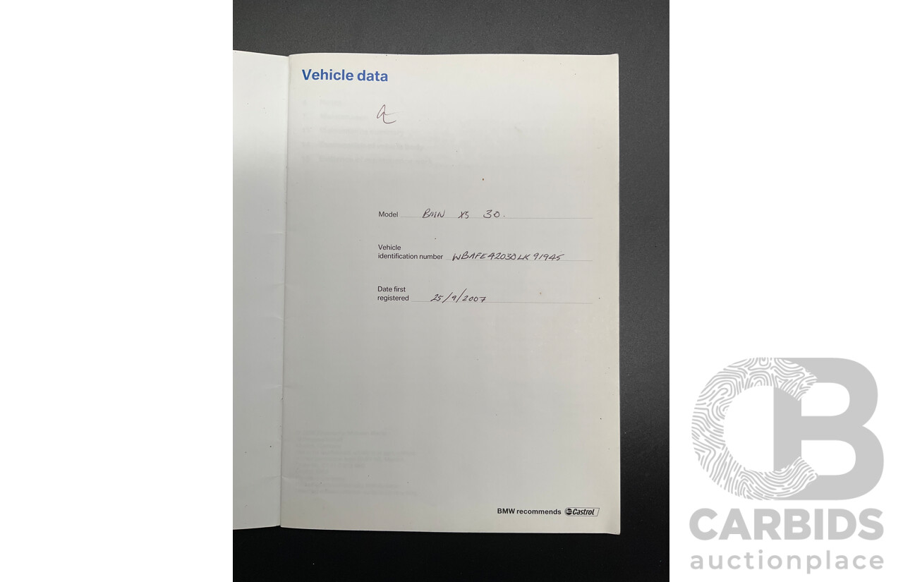9/2007 BMW X5 3.0si E70 4d Wagon Space Grey Metallic 3.0L