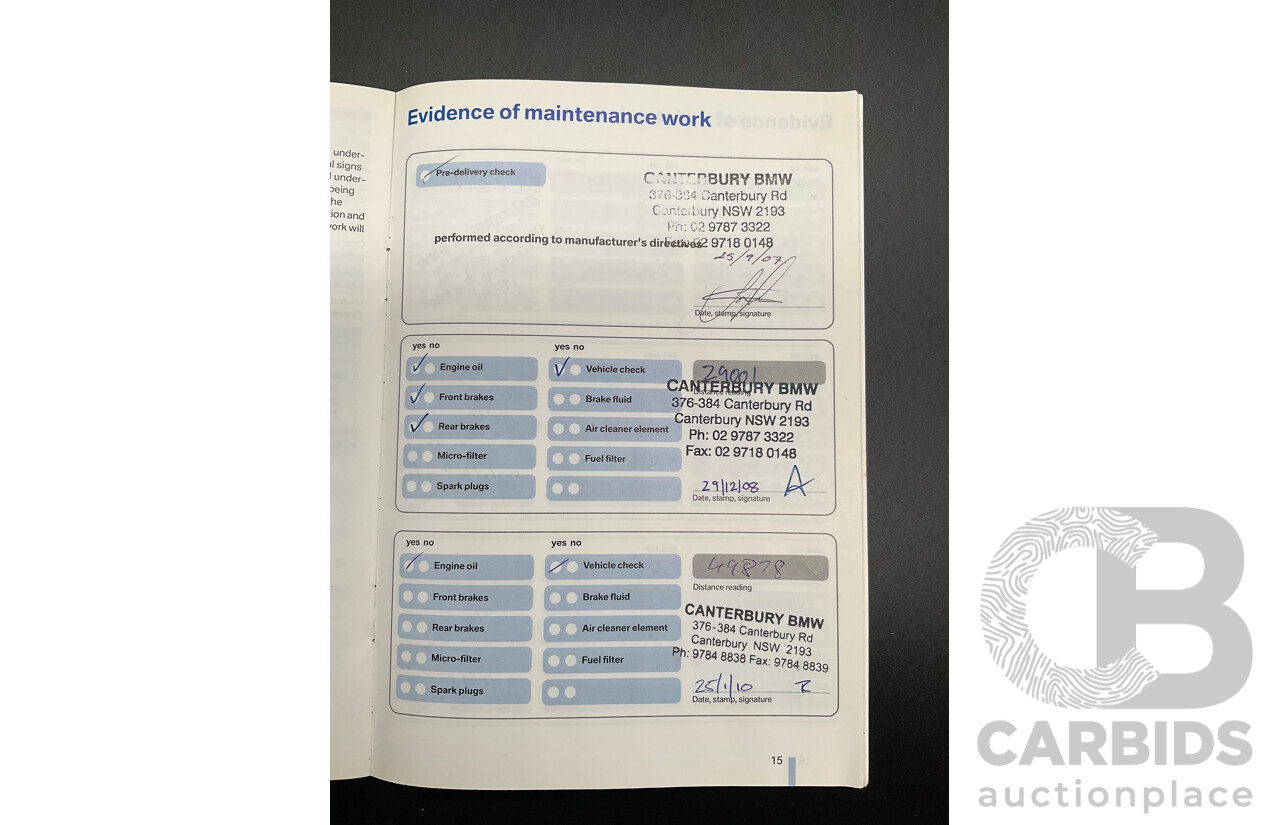 9/2007 BMW X5 3.0si E70 4d Wagon Space Grey Metallic 3.0L