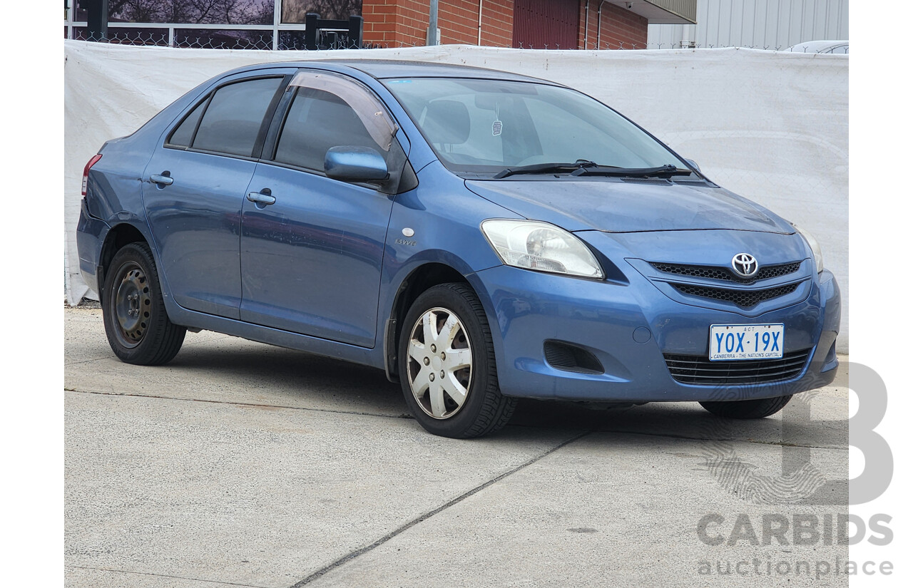7/2006 Toyota Yaris YRS NCP93R 4d Sedan Blue 1.5L