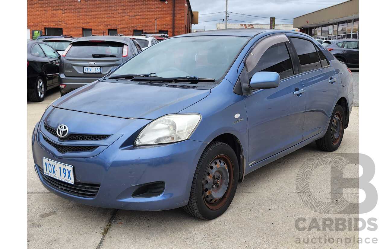 7/2006 Toyota Yaris YRS NCP93R 4d Sedan Blue 1.5L