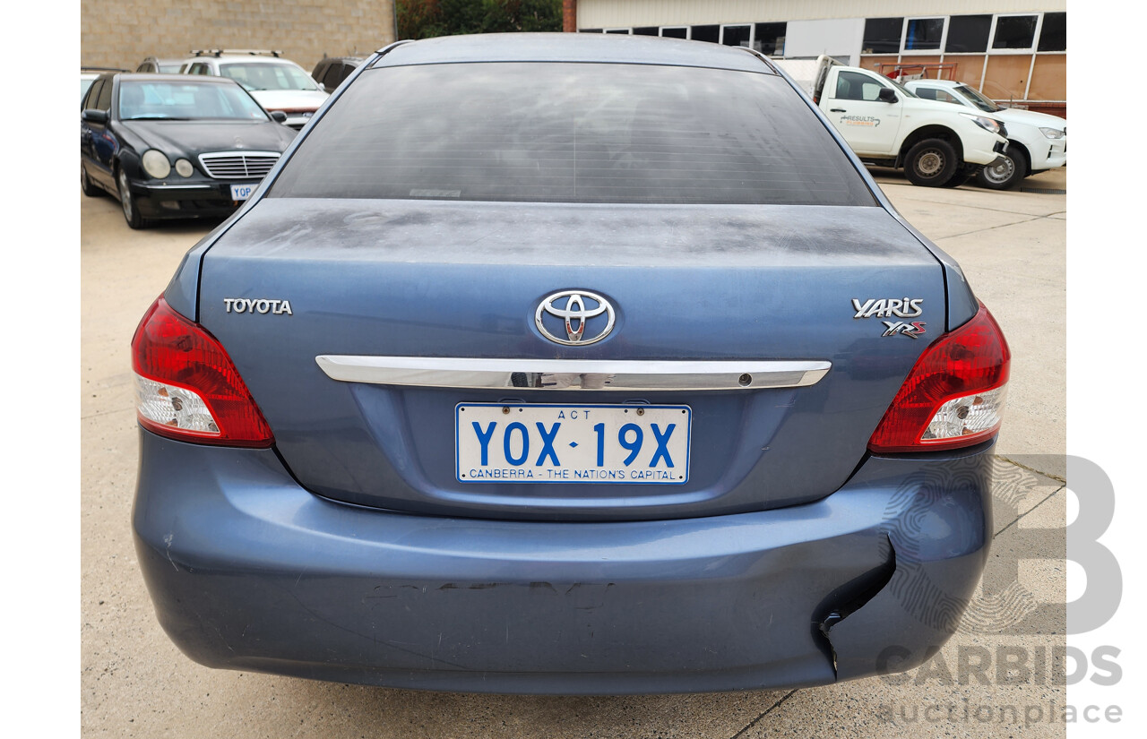 7/2006 Toyota Yaris YRS NCP93R 4d Sedan Blue 1.5L