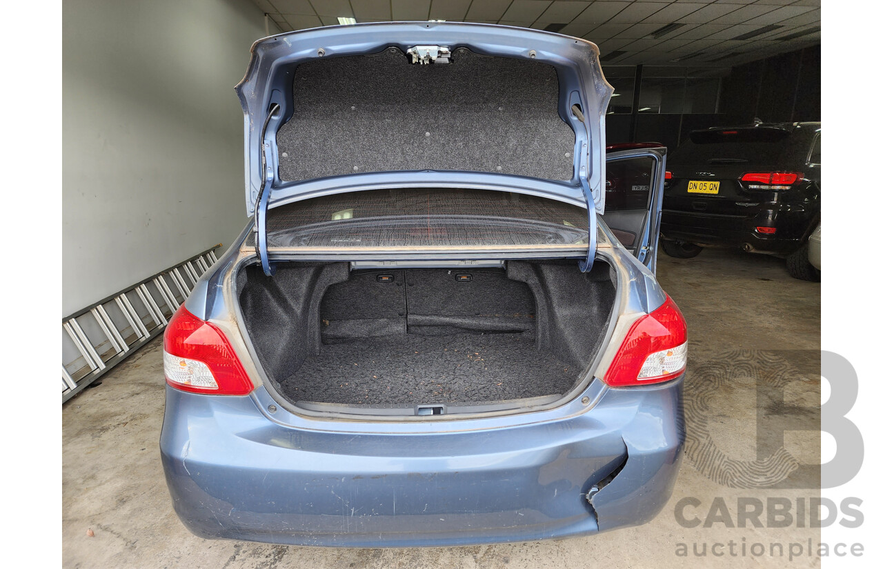 7/2006 Toyota Yaris YRS NCP93R 4d Sedan Blue 1.5L