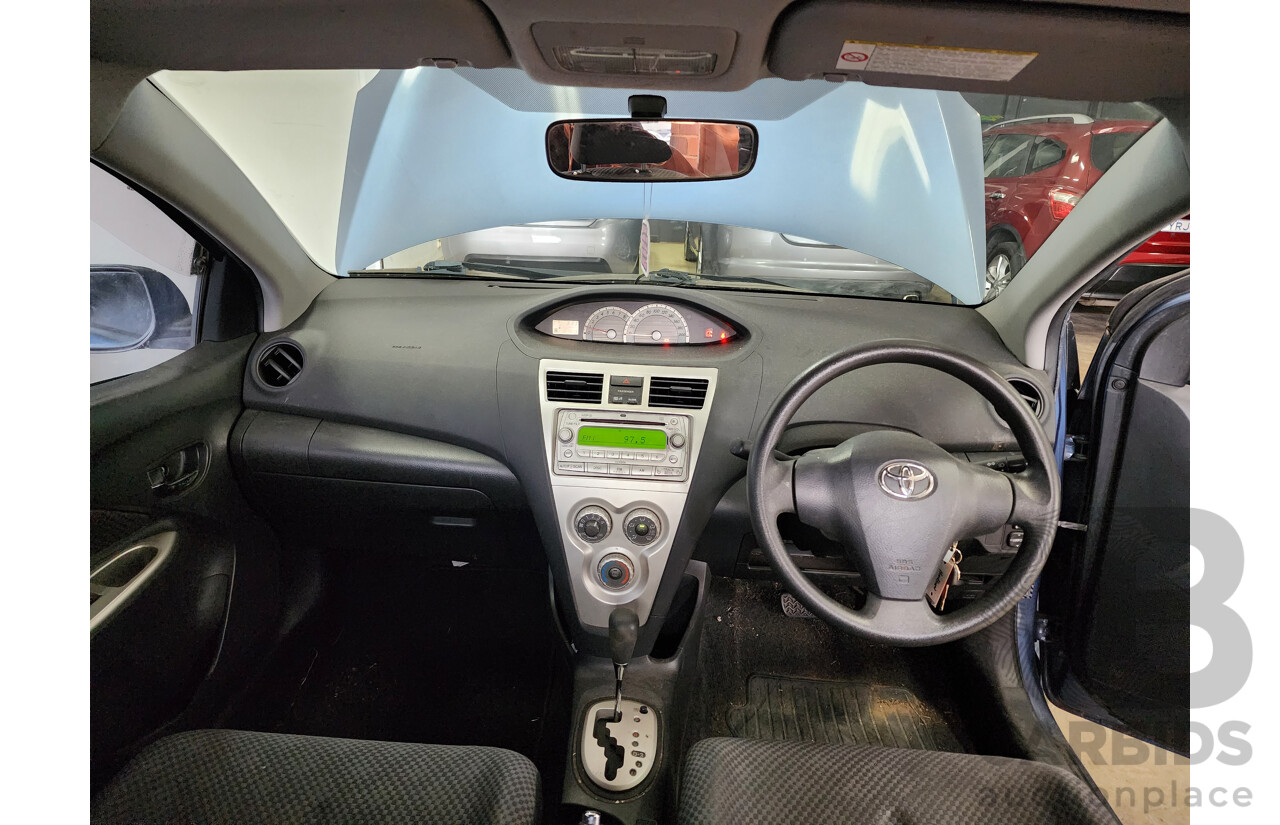 7/2006 Toyota Yaris YRS NCP93R 4d Sedan Blue 1.5L
