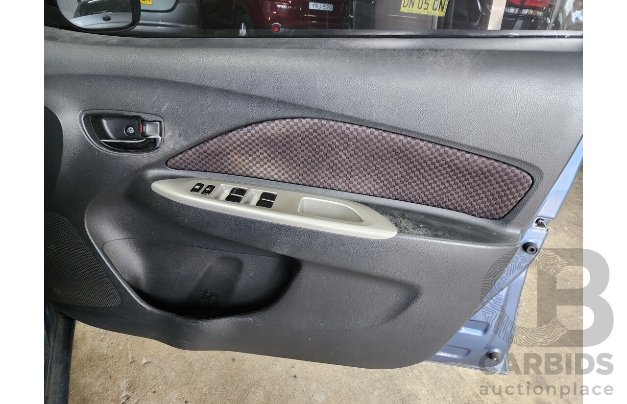 7/2006 Toyota Yaris YRS NCP93R 4d Sedan Blue 1.5L