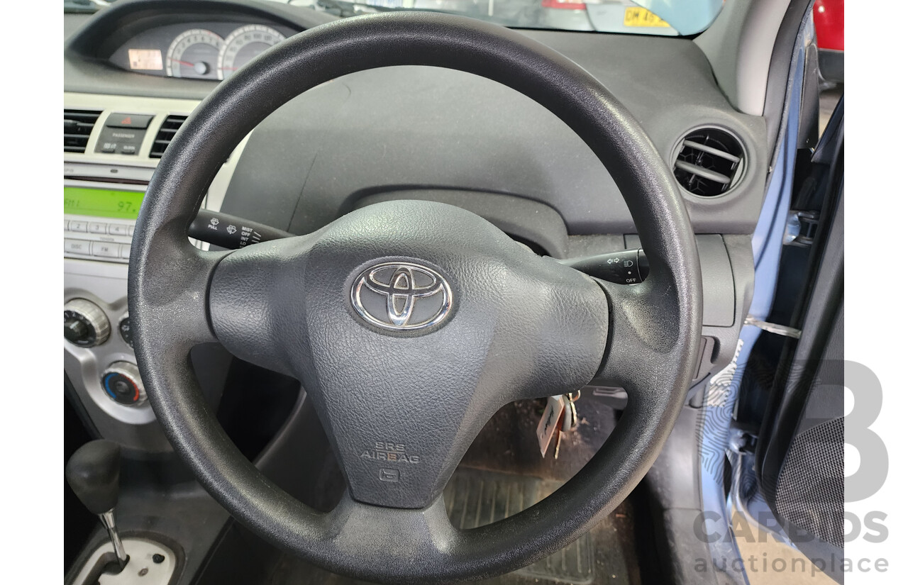 7/2006 Toyota Yaris YRS NCP93R 4d Sedan Blue 1.5L