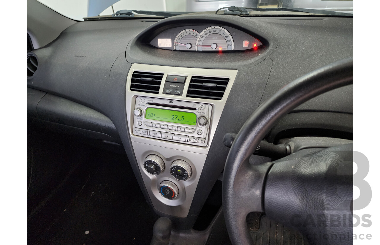 7/2006 Toyota Yaris YRS NCP93R 4d Sedan Blue 1.5L