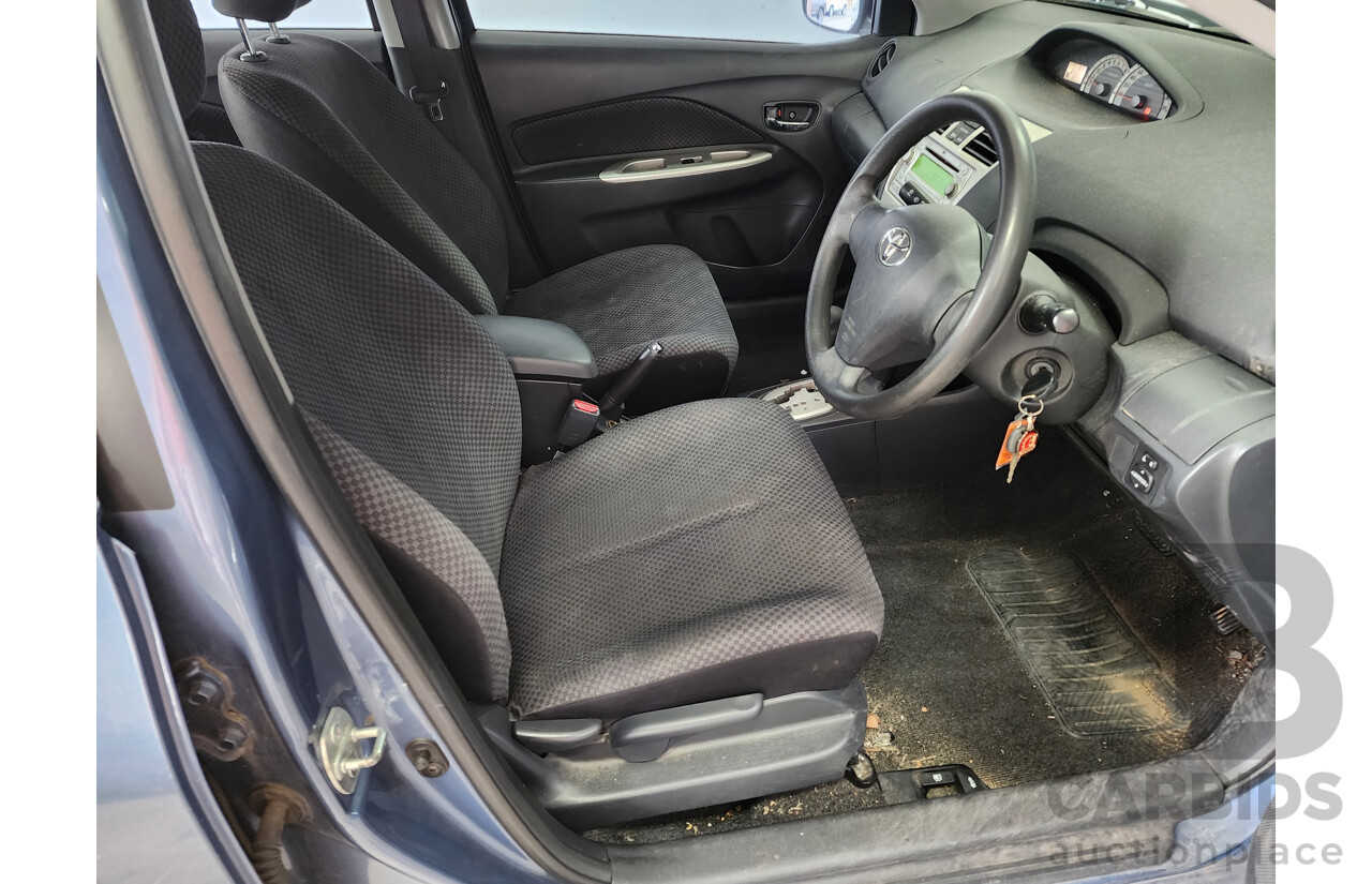 7/2006 Toyota Yaris YRS NCP93R 4d Sedan Blue 1.5L