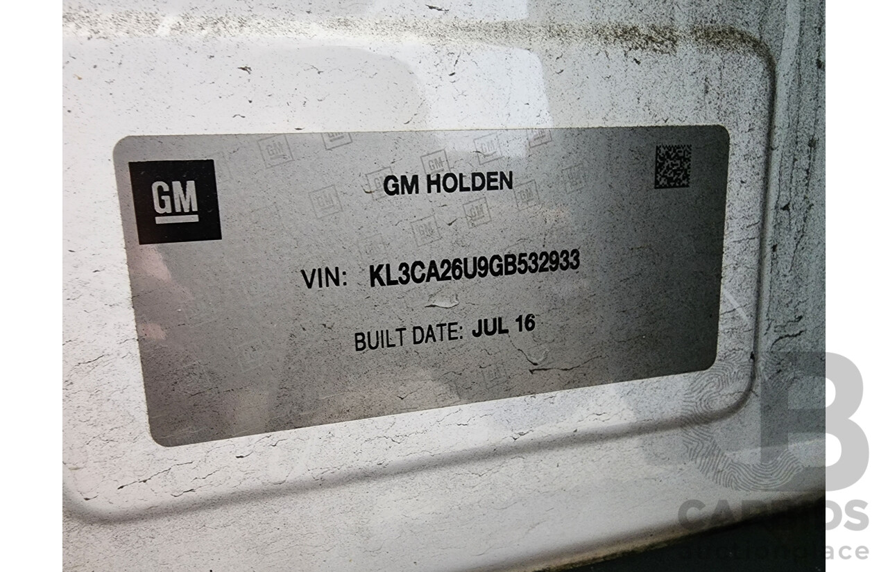 8/2016 Holden Captiva 5 (fwd) CG MY16 4d Wagon White 2.4L