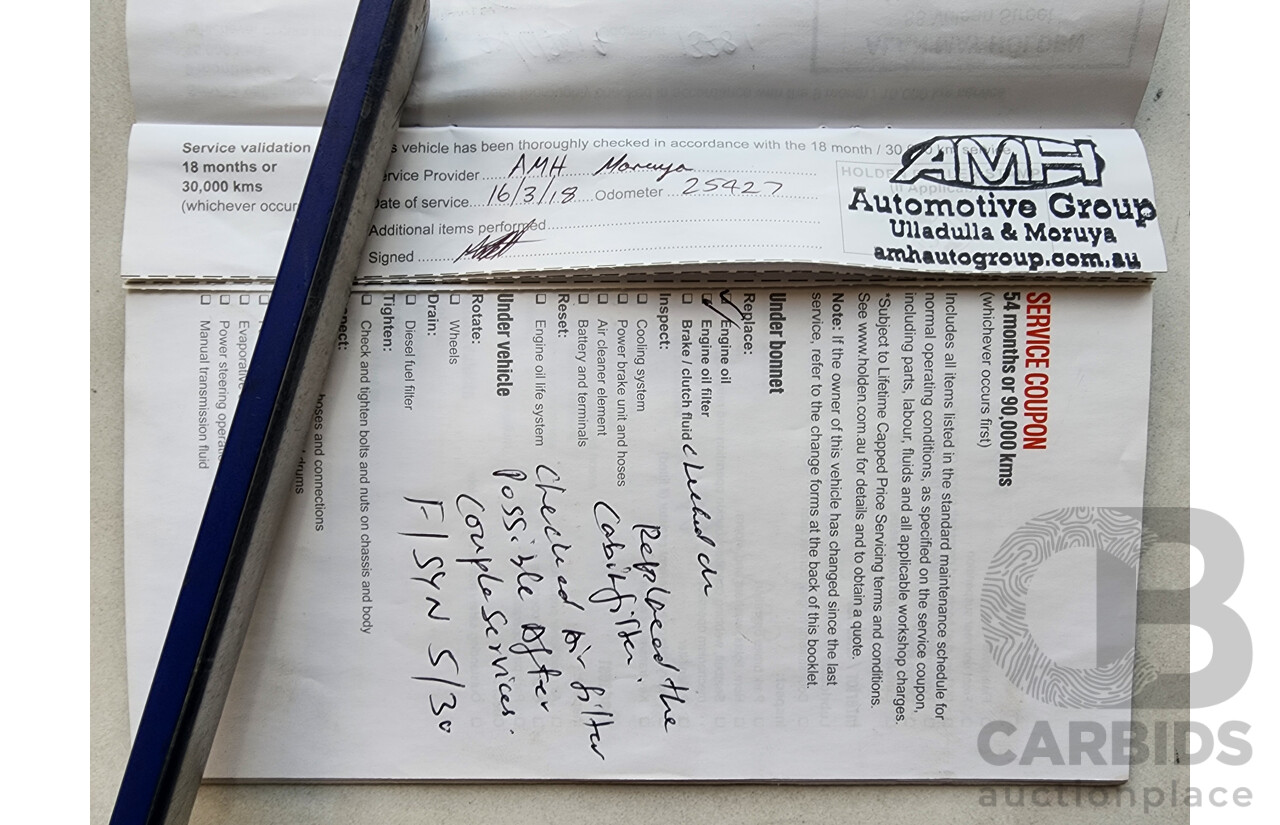 8/2016 Holden Captiva 5 (fwd) CG MY16 4d Wagon White 2.4L