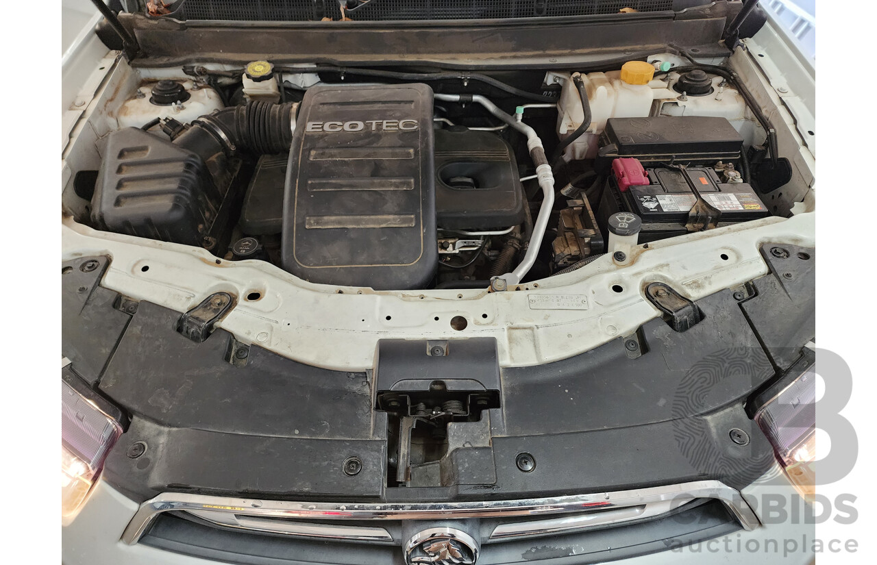 8/2016 Holden Captiva 5 (fwd) CG MY16 4d Wagon White 2.4L