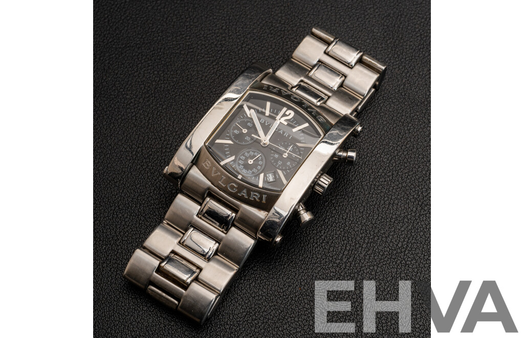Bvlgari Assioma Mens Watch, EGW 30 G D 383, 36mm, Working