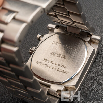 Bvlgari Assioma Mens Watch, EGW 30 G D 383, 36mm, Working
