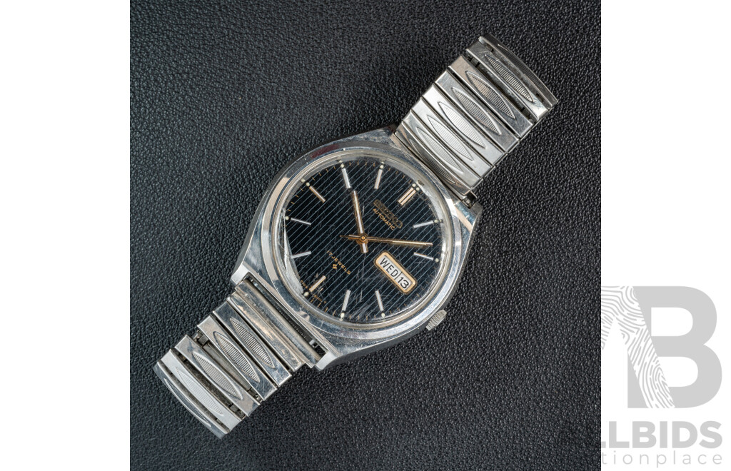 Seiko Automatic 17 Jewels Vintage Mens Watch, 6309-8000, 35mm, in Original Presentation Box