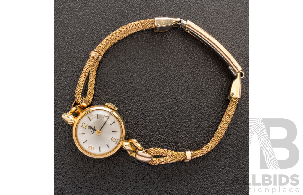 Tudor 'by Rolex' Geneva Ladies Vintage Swiss Watch, 17mm, with Orginal Presentation Box