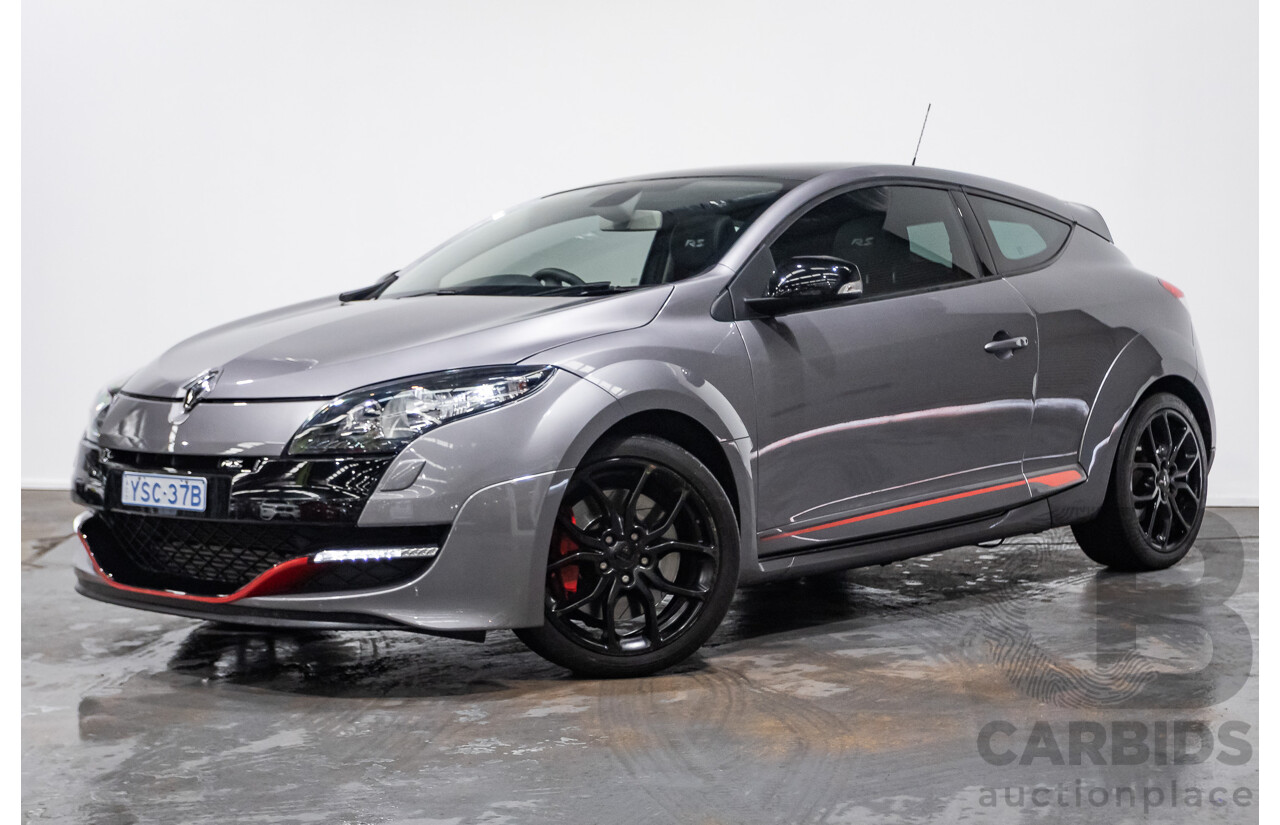 3/2013 Renault Megane RS 265 CUP X95 3d Hatchback Grey 2.0L - Turbo