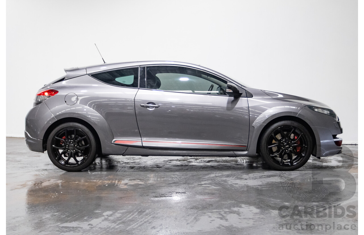3/2013 Renault Megane RS 265 CUP X95 3d Hatchback Grey 2.0L - Turbo