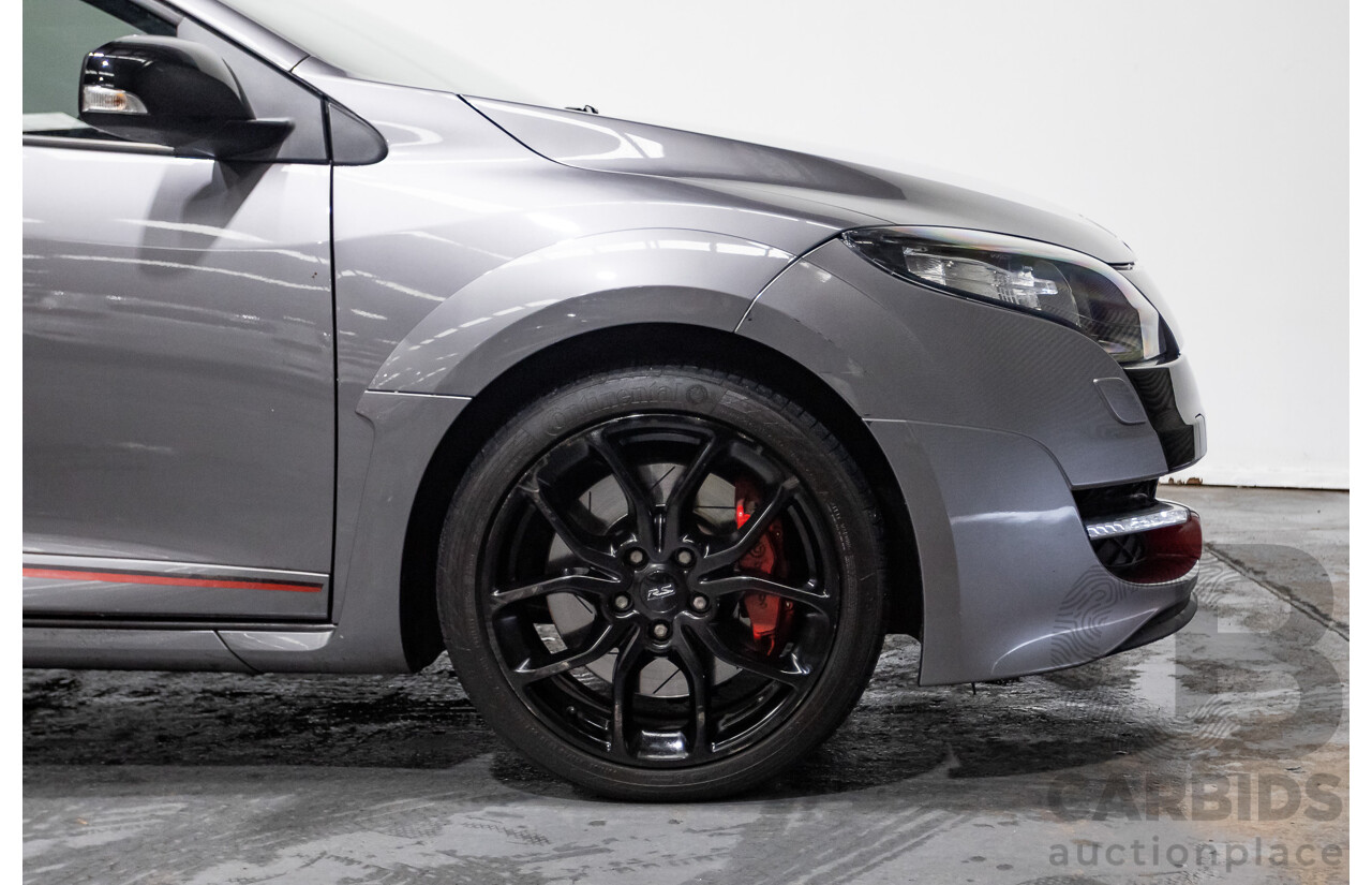 3/2013 Renault Megane RS 265 CUP X95 3d Hatchback Grey 2.0L - Turbo