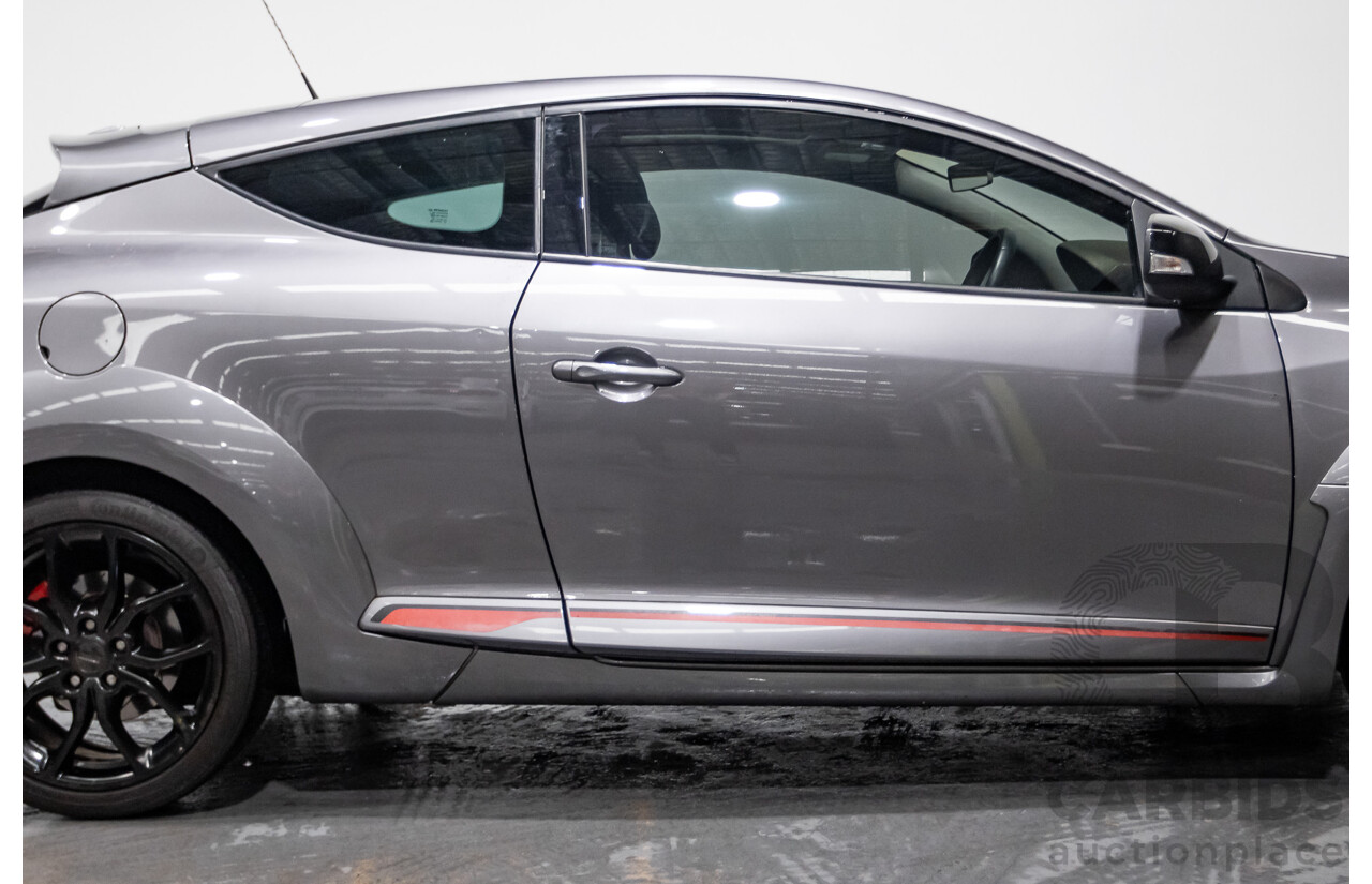 3/2013 Renault Megane RS 265 CUP X95 3d Hatchback Grey 2.0L - Turbo