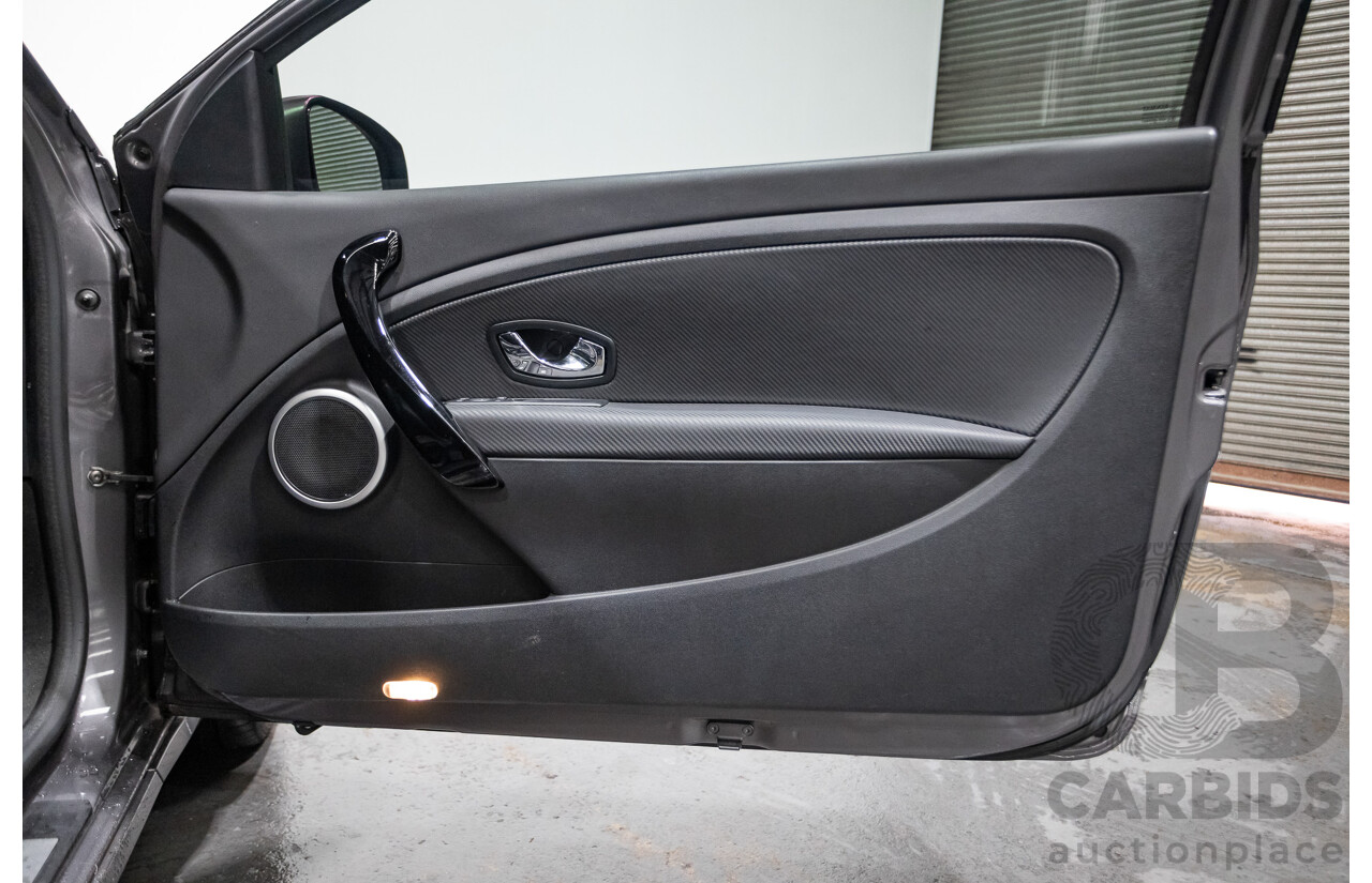 3/2013 Renault Megane RS 265 CUP X95 3d Hatchback Grey 2.0L - Turbo