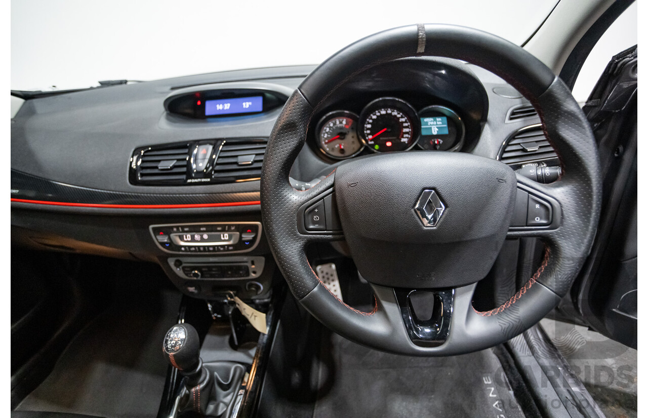 3/2013 Renault Megane RS 265 CUP X95 3d Hatchback Grey 2.0L - Turbo