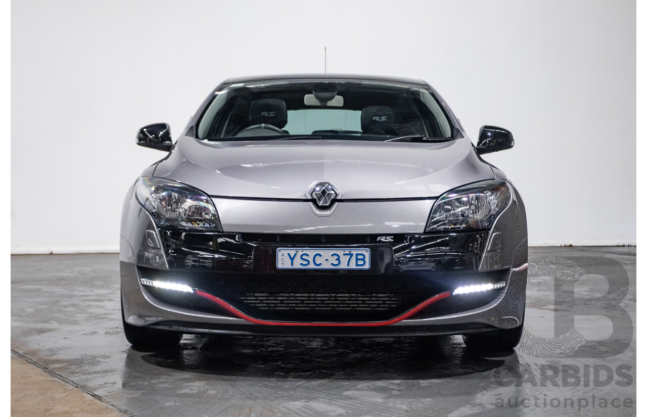 3/2013 Renault Megane RS 265 CUP X95 3d Hatchback Grey 2.0L - Turbo