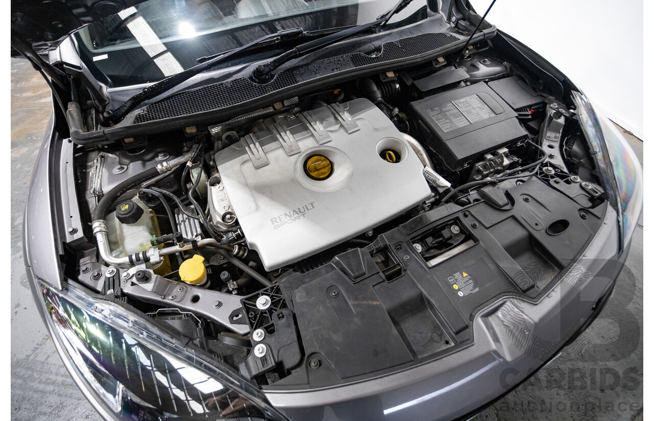 3/2013 Renault Megane RS 265 CUP X95 3d Hatchback Grey 2.0L - Turbo