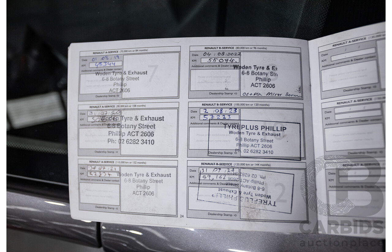 3/2013 Renault Megane RS 265 CUP X95 3d Hatchback Grey 2.0L - Turbo