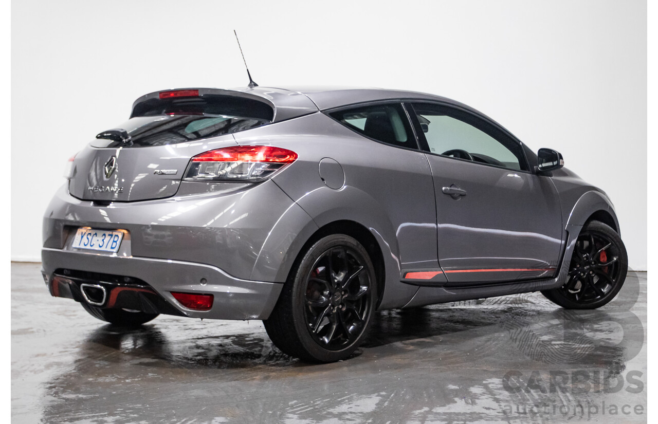 3/2013 Renault Megane RS 265 CUP X95 3d Hatchback Grey 2.0L - Turbo