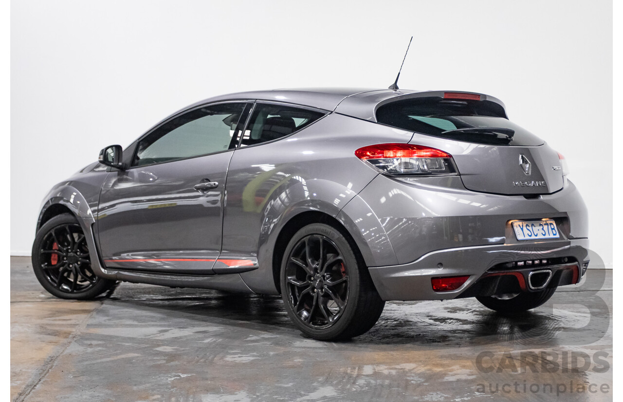 3/2013 Renault Megane RS 265 CUP X95 3d Hatchback Grey 2.0L - Turbo