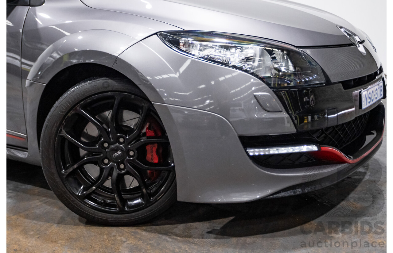 3/2013 Renault Megane RS 265 CUP X95 3d Hatchback Grey 2.0L - Turbo