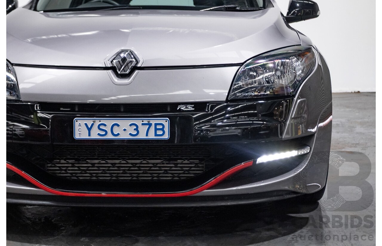 3/2013 Renault Megane RS 265 CUP X95 3d Hatchback Grey 2.0L - Turbo