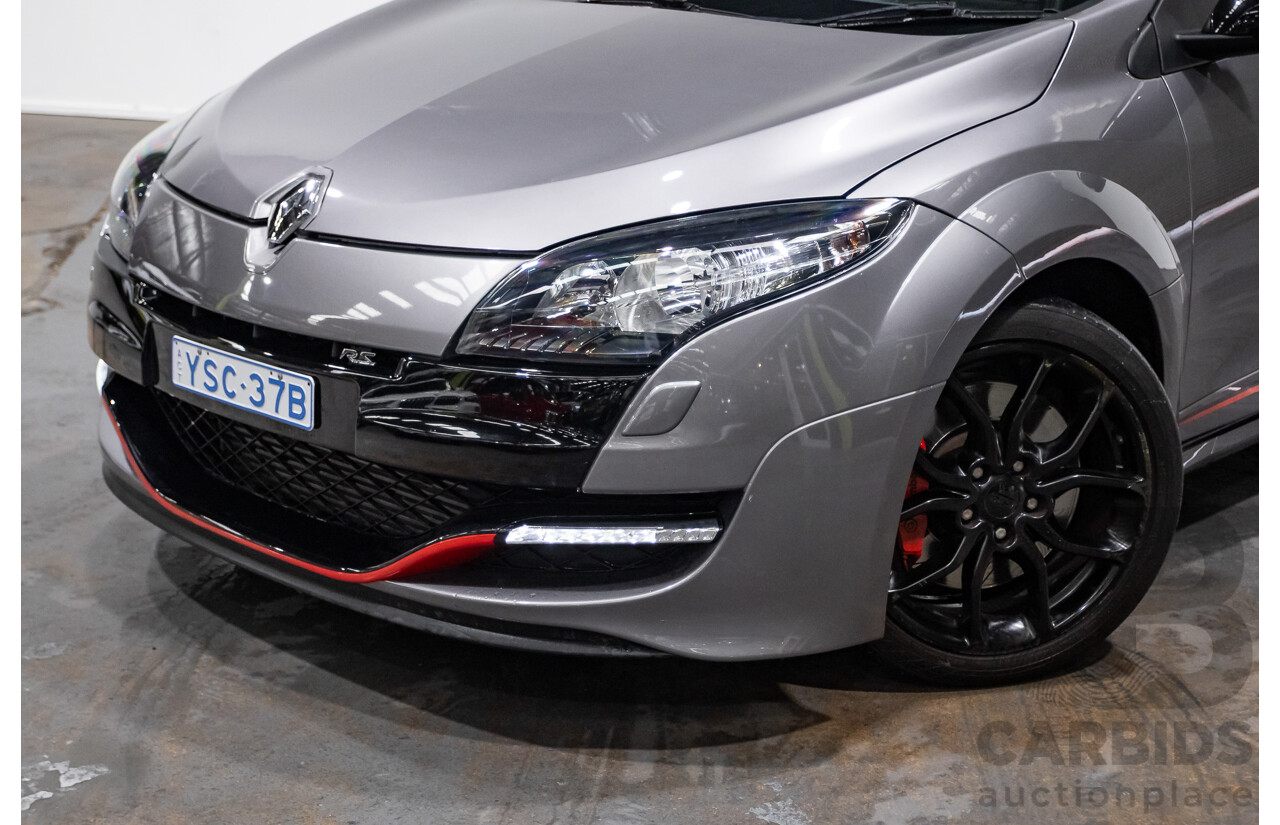 3/2013 Renault Megane RS 265 CUP X95 3d Hatchback Grey 2.0L - Turbo