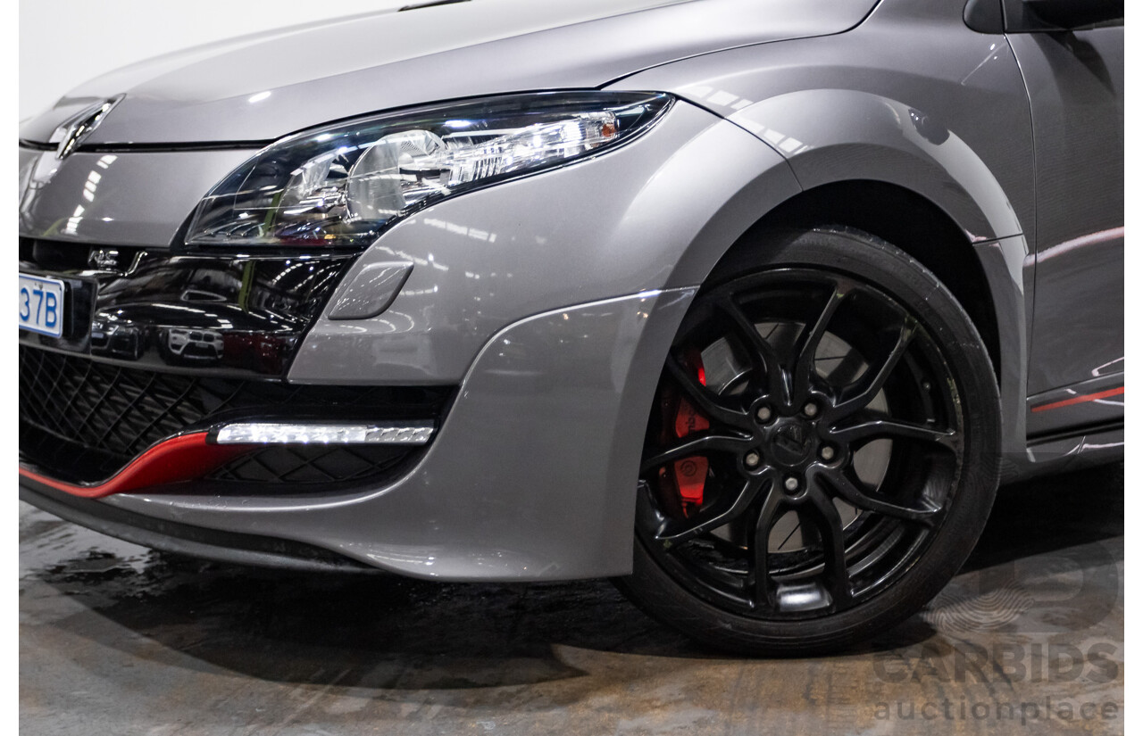 3/2013 Renault Megane RS 265 CUP X95 3d Hatchback Grey 2.0L - Turbo