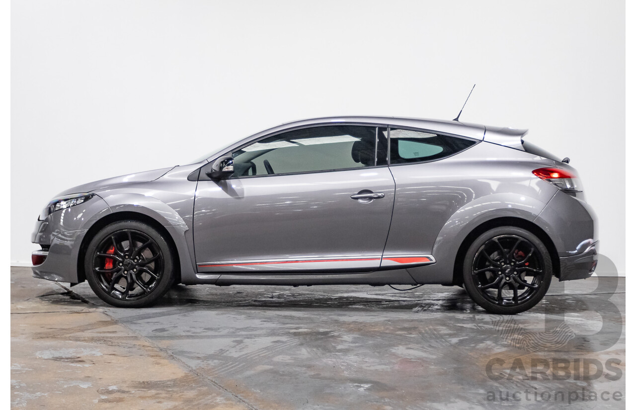 3/2013 Renault Megane RS 265 CUP X95 3d Hatchback Grey 2.0L - Turbo