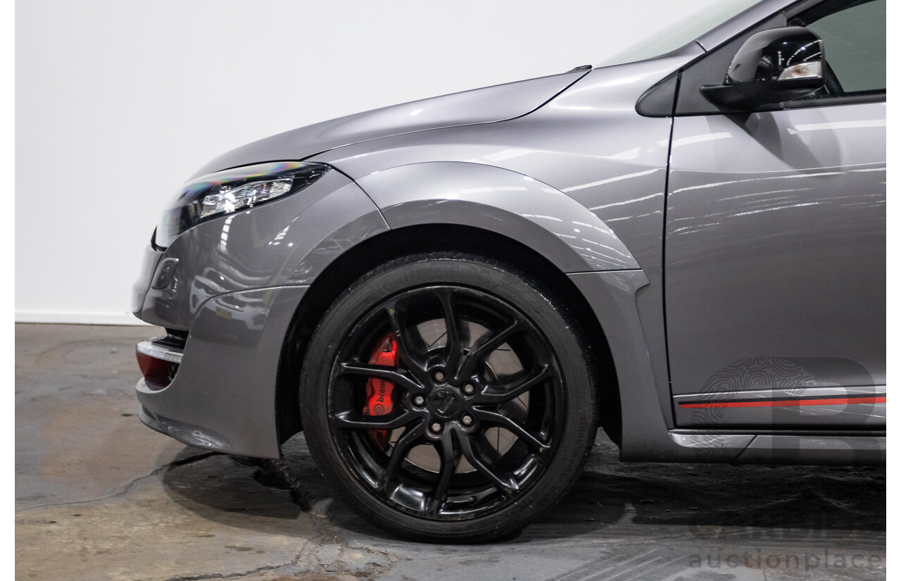 3/2013 Renault Megane RS 265 CUP X95 3d Hatchback Grey 2.0L - Turbo