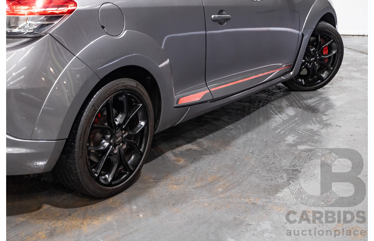3/2013 Renault Megane RS 265 CUP X95 3d Hatchback Grey 2.0L - Turbo